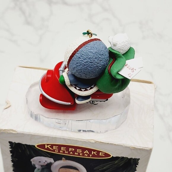 Hallmark Keepsake Ornament Frosty Friends Eskimo Sleigh 1995 Collectors Vintage - Picture 4 of 6